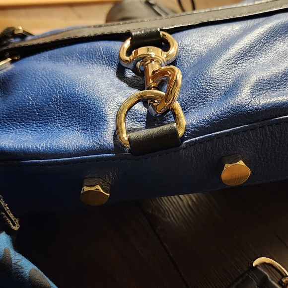 Rebecca Minkoff Electric Blue Mini Mac Bag - Picture 6 of 15
